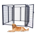 Kennel Gran jaula de perros galvanizado